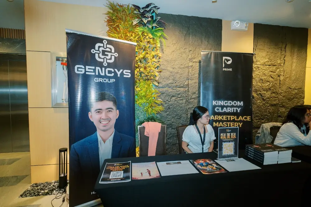 The Gencys Group and Prime Consultancy booths