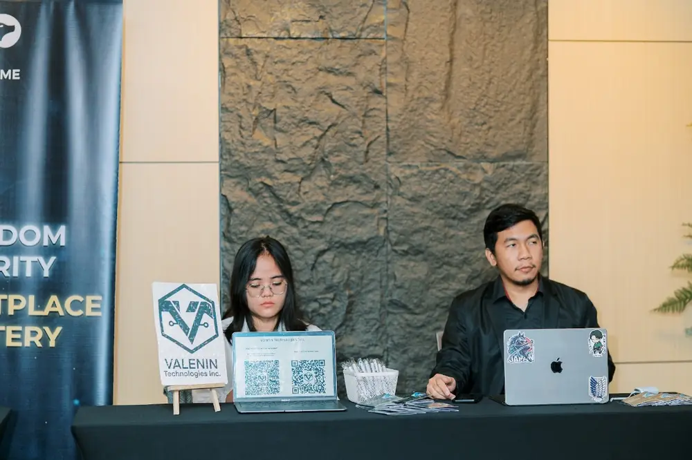 The Valenin Technologies booth